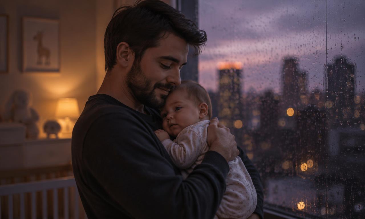 Baby Sleep Music with Rain Sounds Layered In