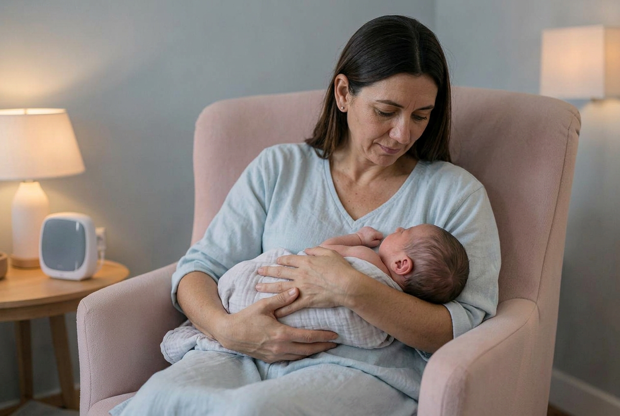 Baby Sleep Personalised Music for Cluster Feeding