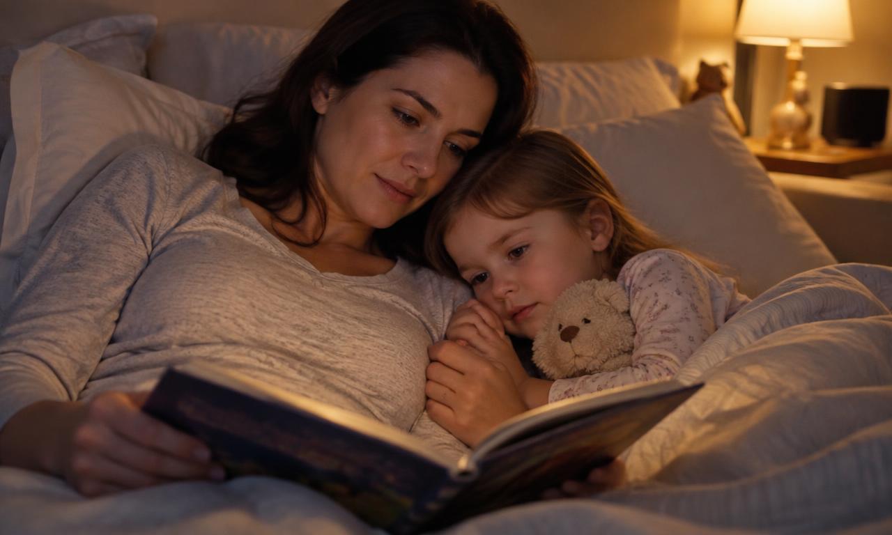 Using Bedtime Stories to Ease Separation Anxiety at Night